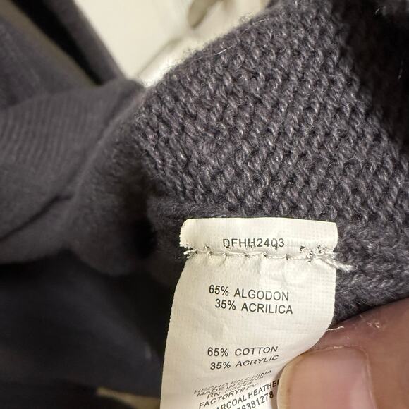 Daisy Fuentes Gray Long Maxi Cardigan Tie Front Size Large - Picture 6 of 7